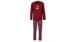 Woody Jongens Pyjama Donkerrood