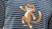 Pyjama Heren Woody Kat Gestr Trui - Antraciet Geel