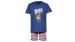Woody Mannen Pyjama Marineblauw