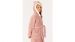 Woody Unisex Kamerjas met kap Oud Roze