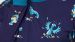 Pyjama Heren Woody Duivenprint Allover - Donkerblauw