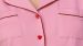 Pyjama Dames Woody Uni Knoopjes - Roze