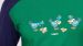 Pyjama Heren Woody Duiven Groen - Donkerblauw