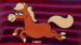 Pyjama Dames Woody Strepen Pony Velours - Donkerrood
