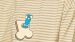 Pyjama Meisjes Woody Groen Beige Streep - Multi