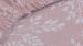 Hoeslaken Pip Leafy - Pink