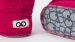 Pantoffels Woody Teddy - Framboos rood