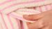 Badjas Dames Woody Strepen LM - Roze