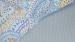 Hoeslaken Pip Studio Cross Stitch - Grey Blue