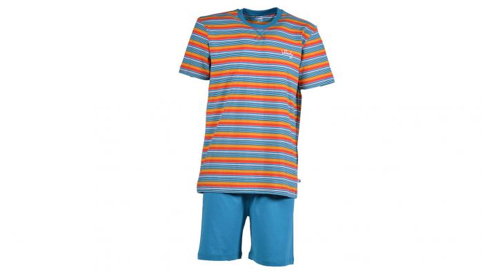 woody pyjama gestreept blauw