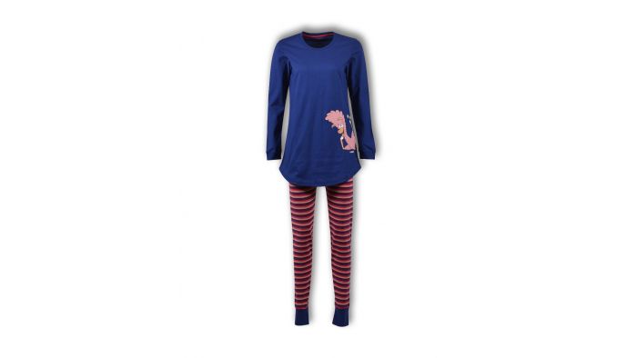 Woody Meisjes Pyjama Blauw
