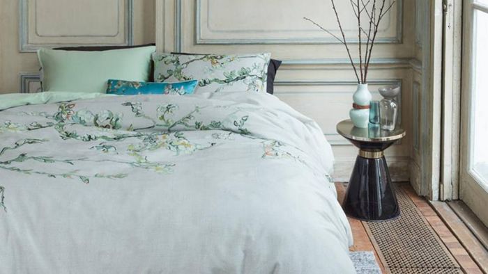 Beddinghouse x Van Gogh Museum Blossom Dekbedovertrek - Grijs - Sfeer