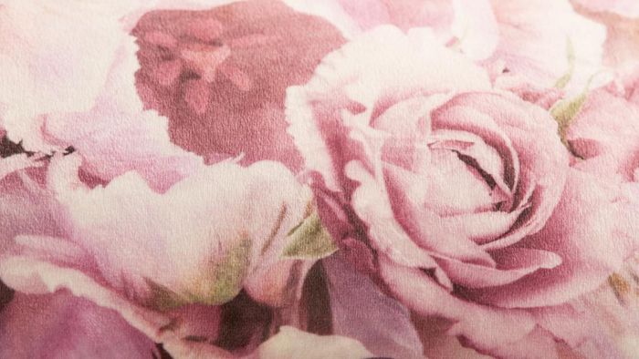 Rivièra Maison Flower Fever Sierkussen - Roze - Detail