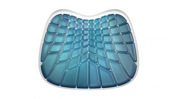 Zitkussen voor rolstoel of kantoor technogel seat pad wedge zonder hoes