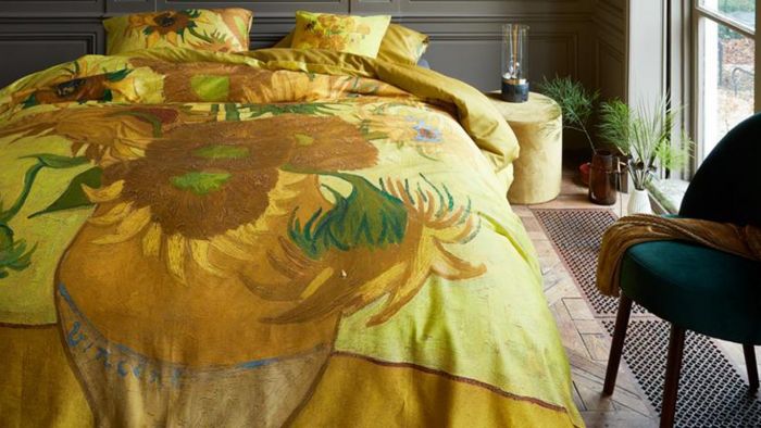 Beddinghouse x Van Gogh Museum Tournesol Dekbedovertrek - Geel - Sfeer