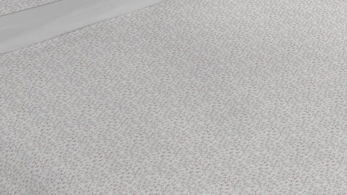 Flower Dots Grey Nomade Dekbedovertrek Detail