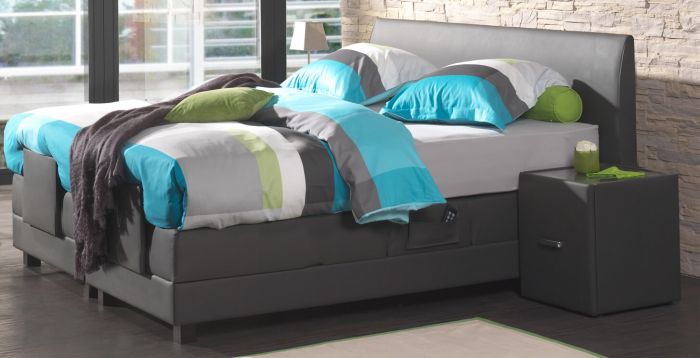 Boxspring Set Sandy Elektro opgemaakt
