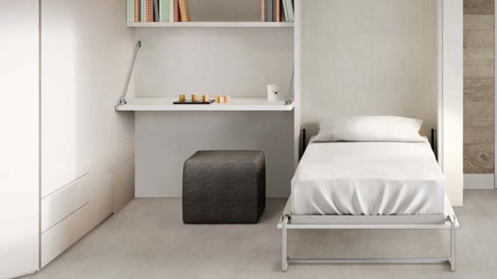 nardi kastbed 1 persoons uitgeklapt