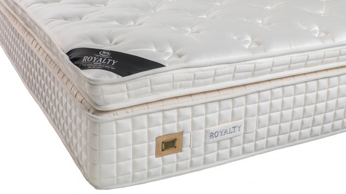 Matras seta Royalty gel groot detail