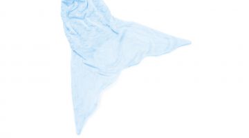 Mermaid-Plaid-Baby Blauw-190cm