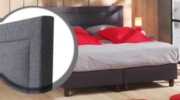 boxspring set exclusive carre opgemaakt