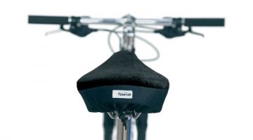 Tempur Fietszadeldekje op fiets