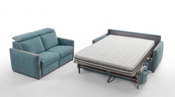 Sleepy Zetelbed Garda 140x195 met Longchair