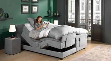 Sleepy® Elektrische boxspring Sanamed matrassen met GRATIS Segway Step
