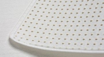 Matrasbeschermer met latex noppen