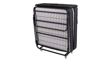 Vouwbed Vito Deluxe Zwart Openen