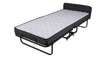 Vouwbed Vito Deluxe Zwart Openen