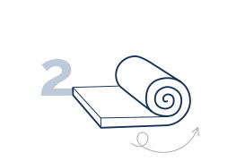 matras uitrollen