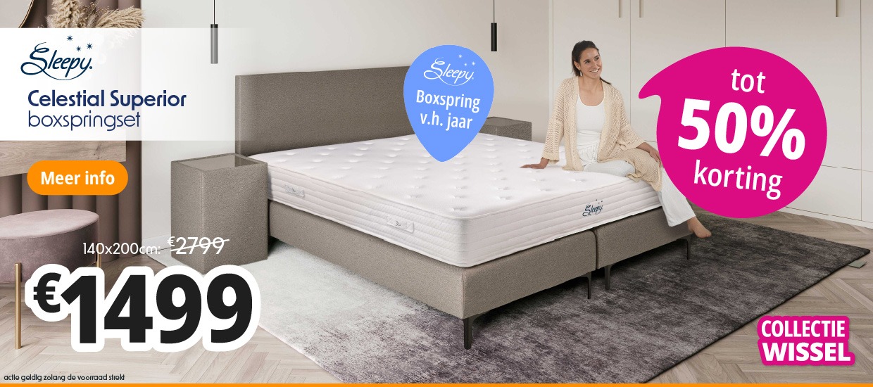 Boxspringset Sleepy Celestial Superior