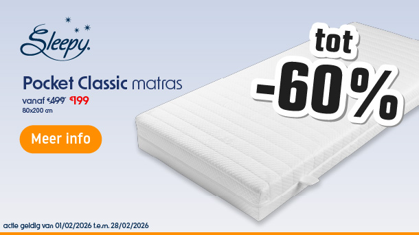 Matras Sleepy Classic Pocket