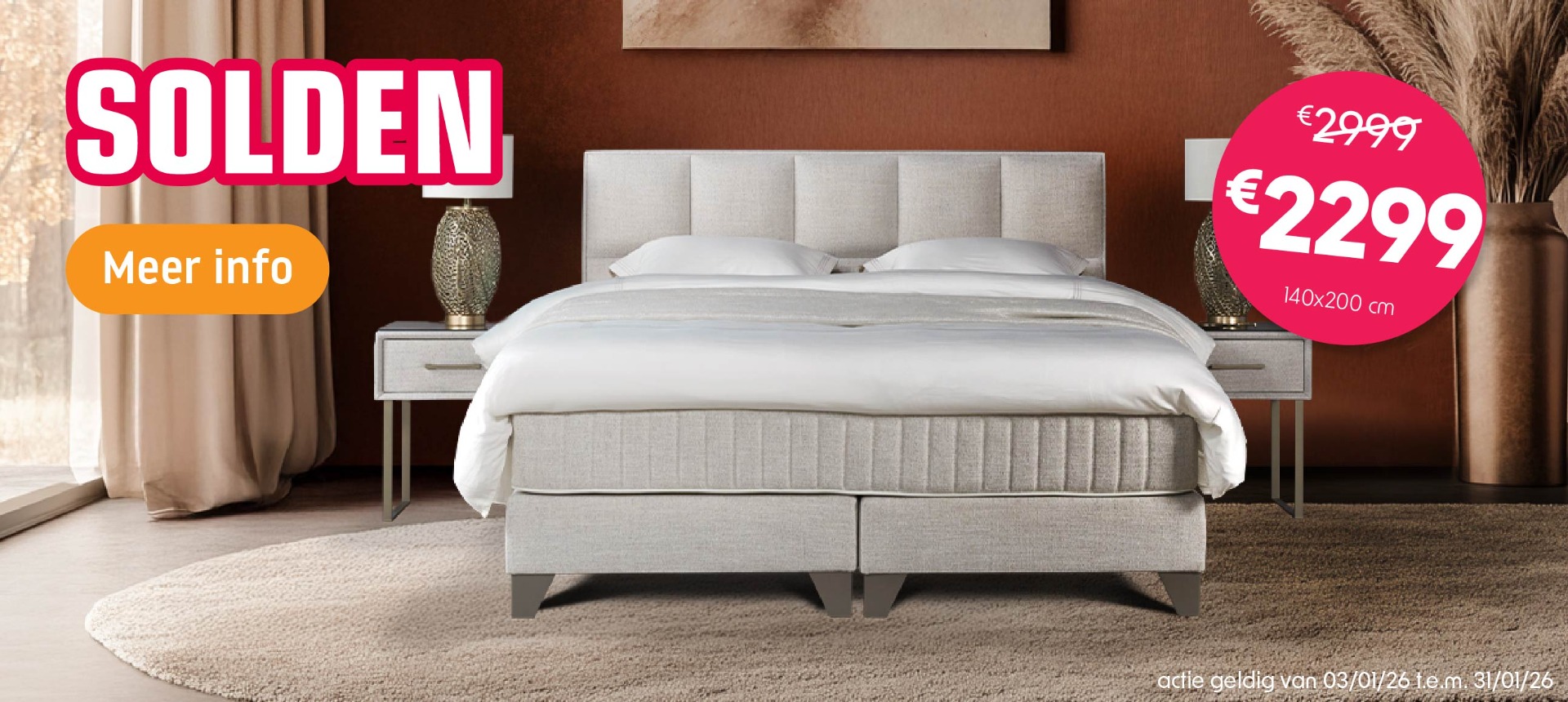 Boxspringset Serta Limited Hollywood