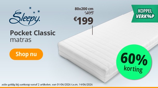 Matras Sleepy Classic Pocket