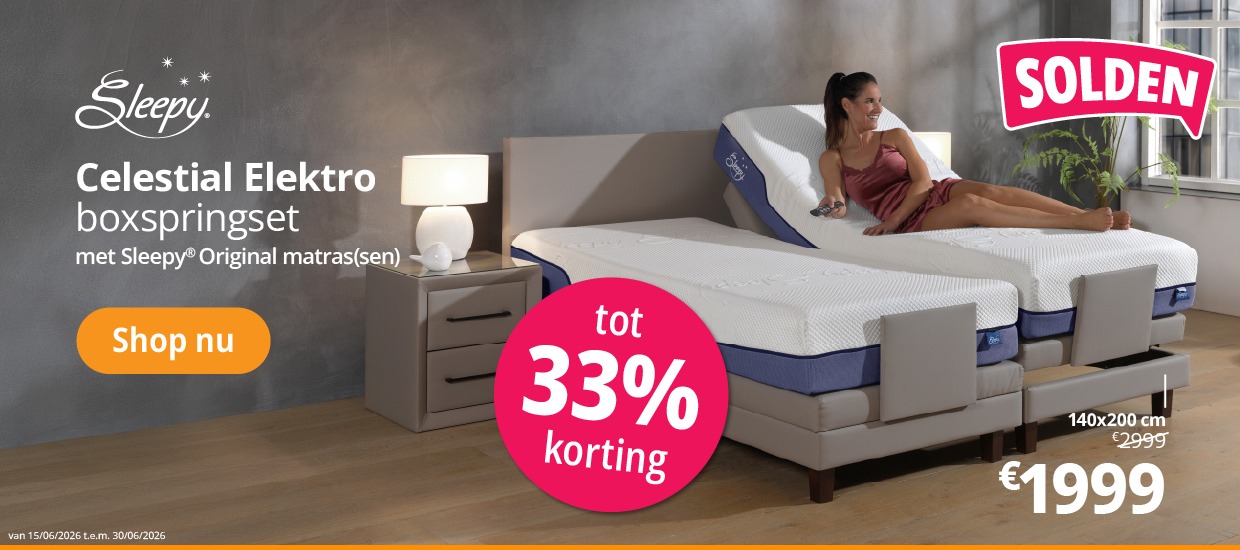 Boxspringset Sleepy Celestial Elektro - Sleepy Original Matras