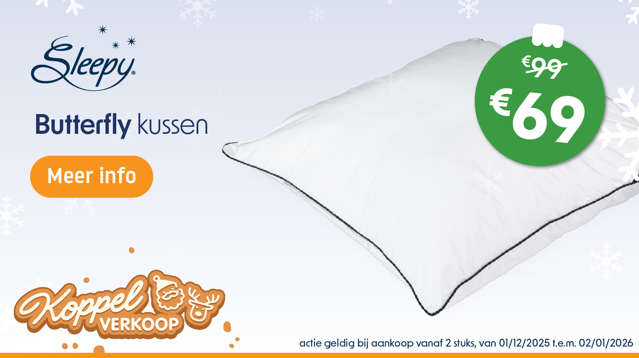 Hotelkussen Sleepy Butterfly