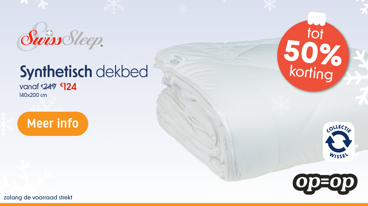 Dekbed SwissSleep Synthetisch