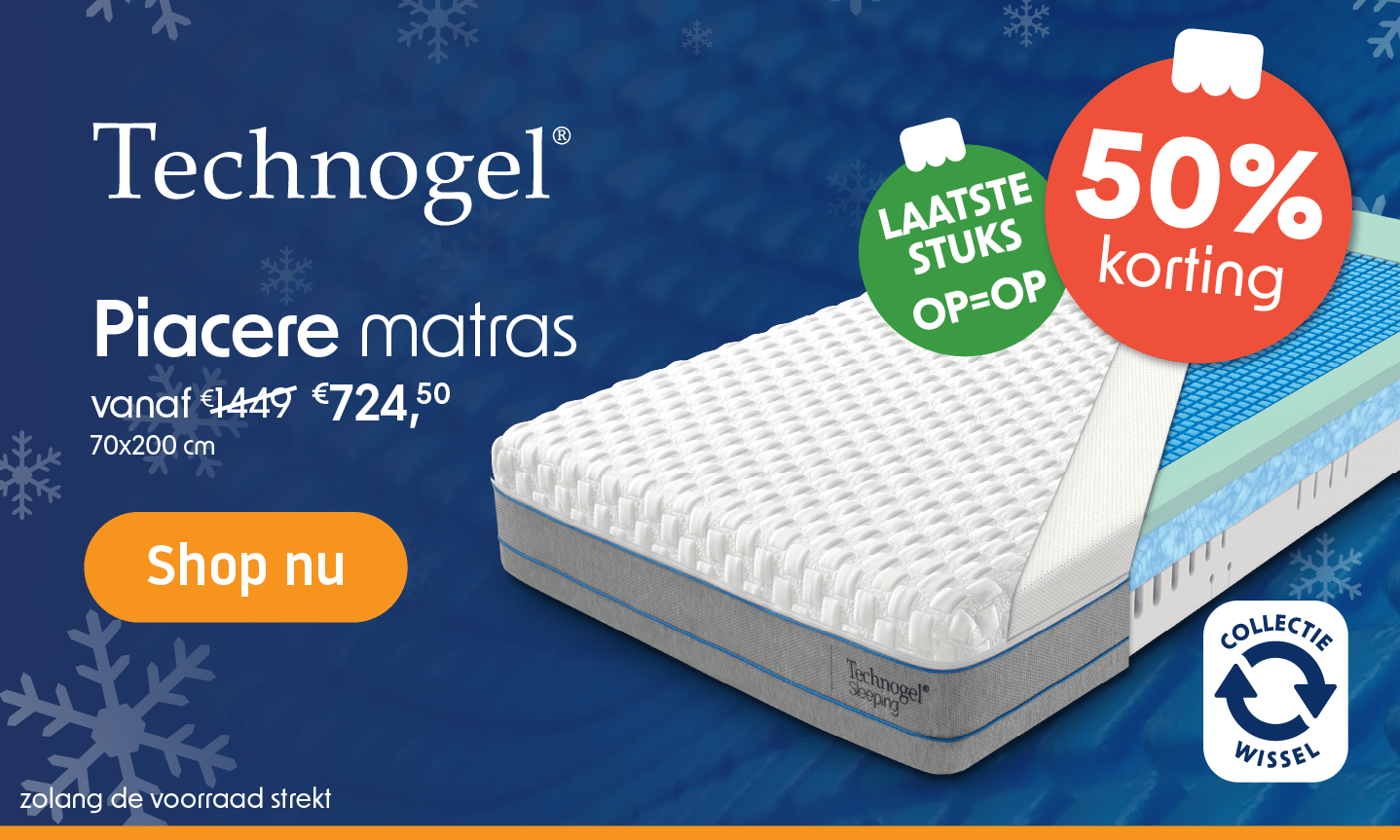 Matras Technogel Piacere