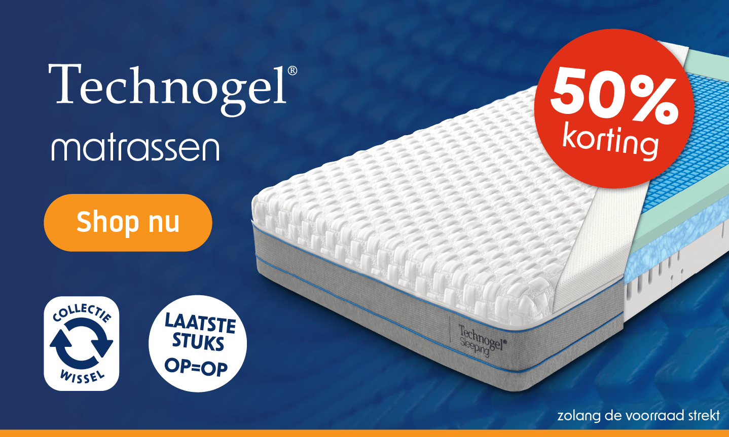Technogel® matrassen