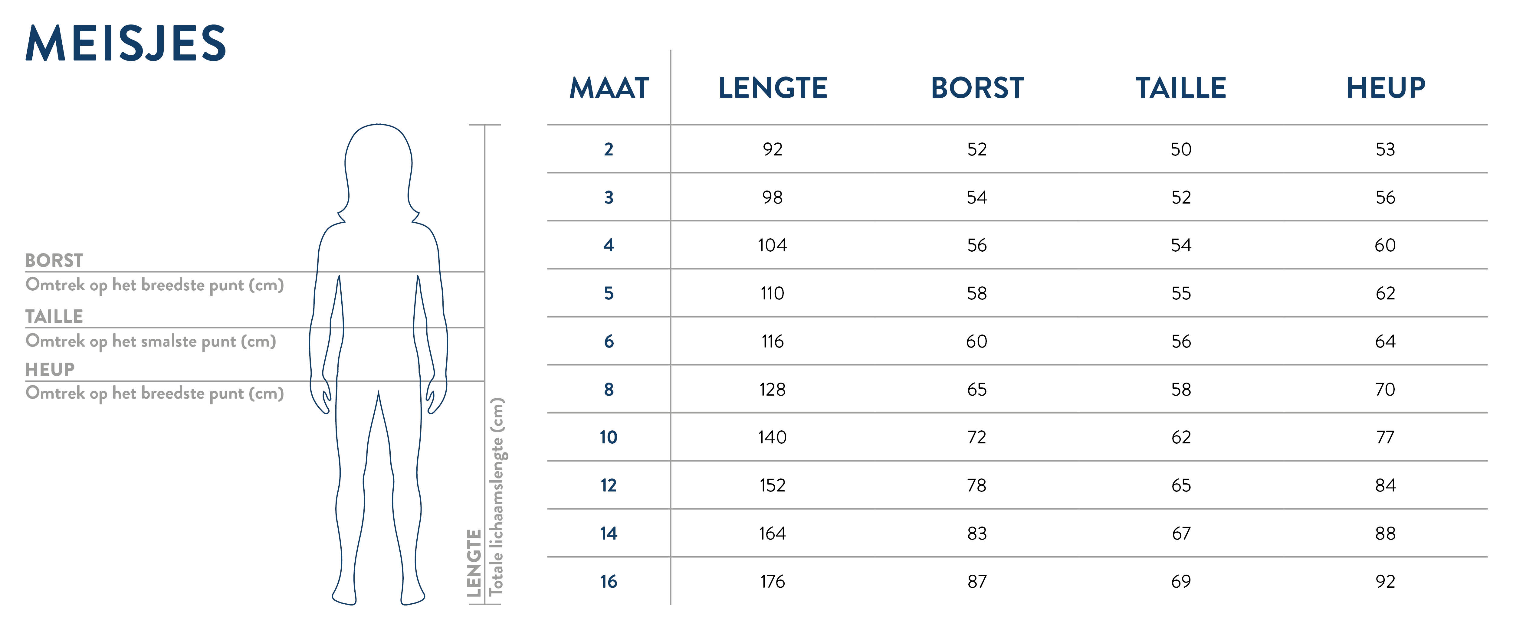 hoorbaar botsen Peer Sleepworld - Maattabel Eskimo