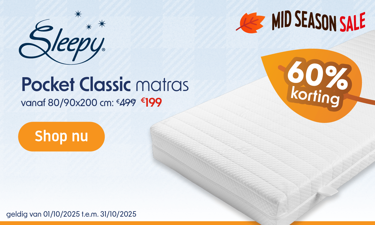 Matras Sleepy Classic Pocket