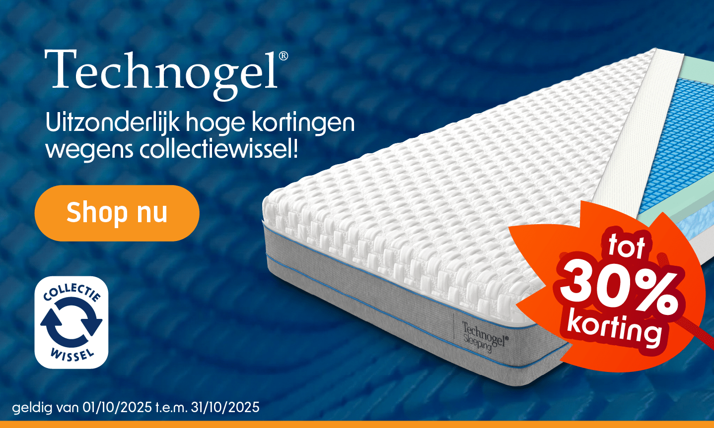 Technogel® matrassen