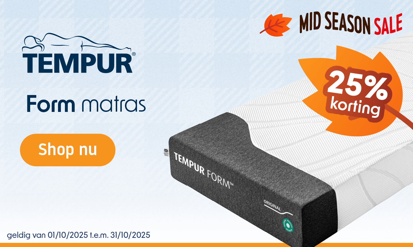 Matras Tempur® Form Plus