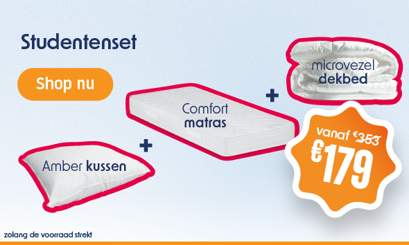 Studentenactie met Sleepy Comfort matras