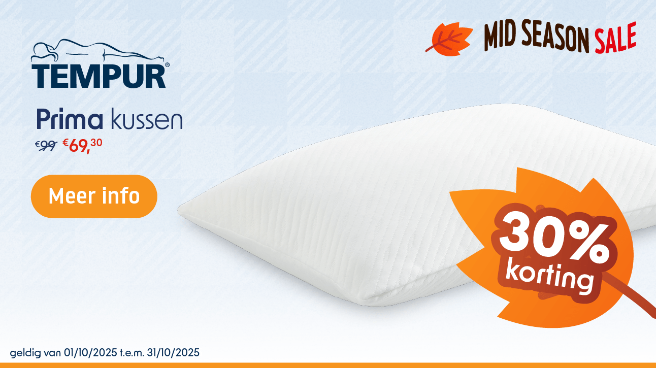 Hoofdkussen Tempur Prima SmartCool