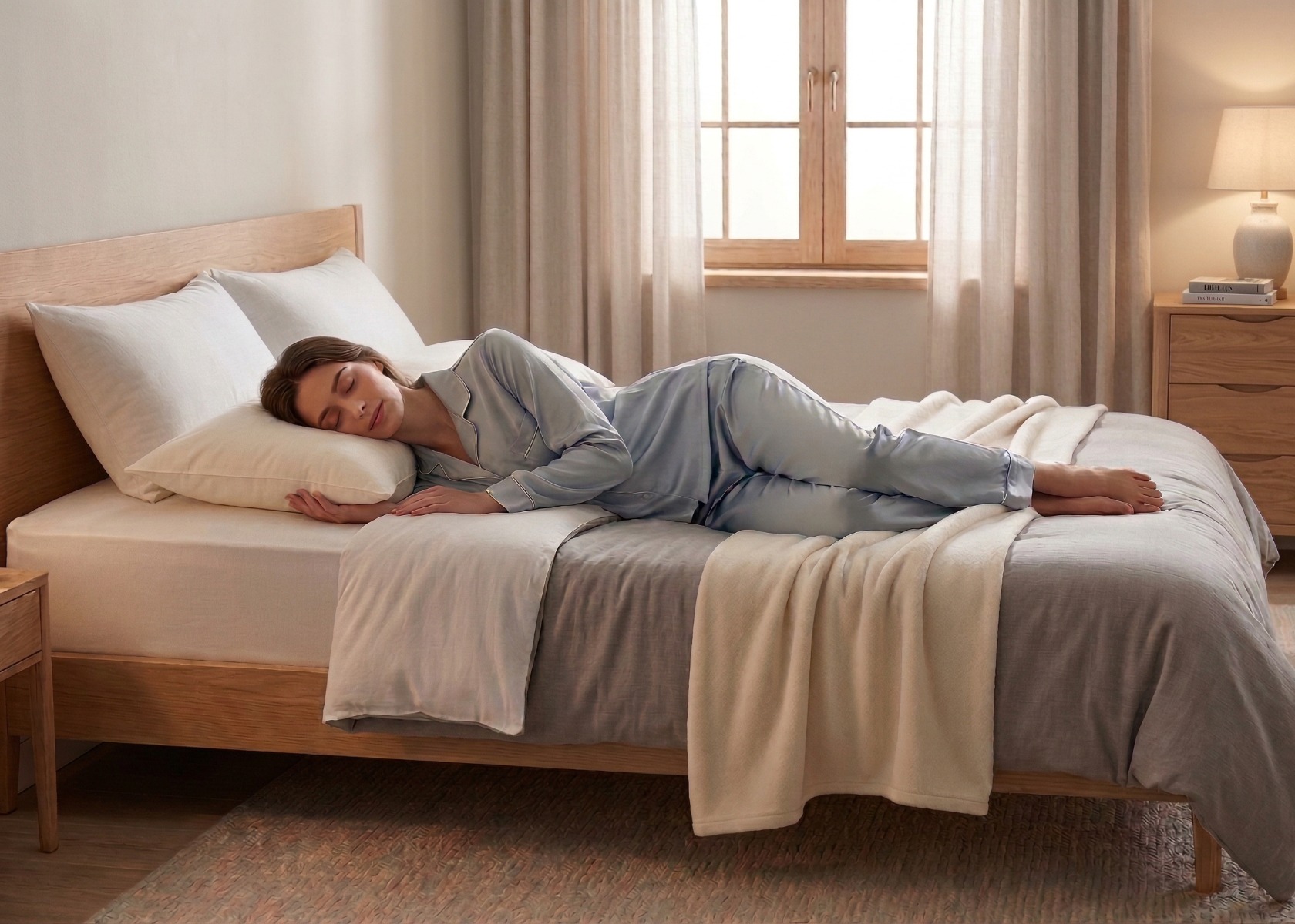 Comfortabel en ergonomisch slaper als zijslaper