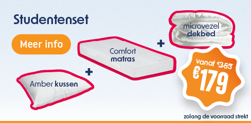 Studentenactie met Sleepy Comfort matras