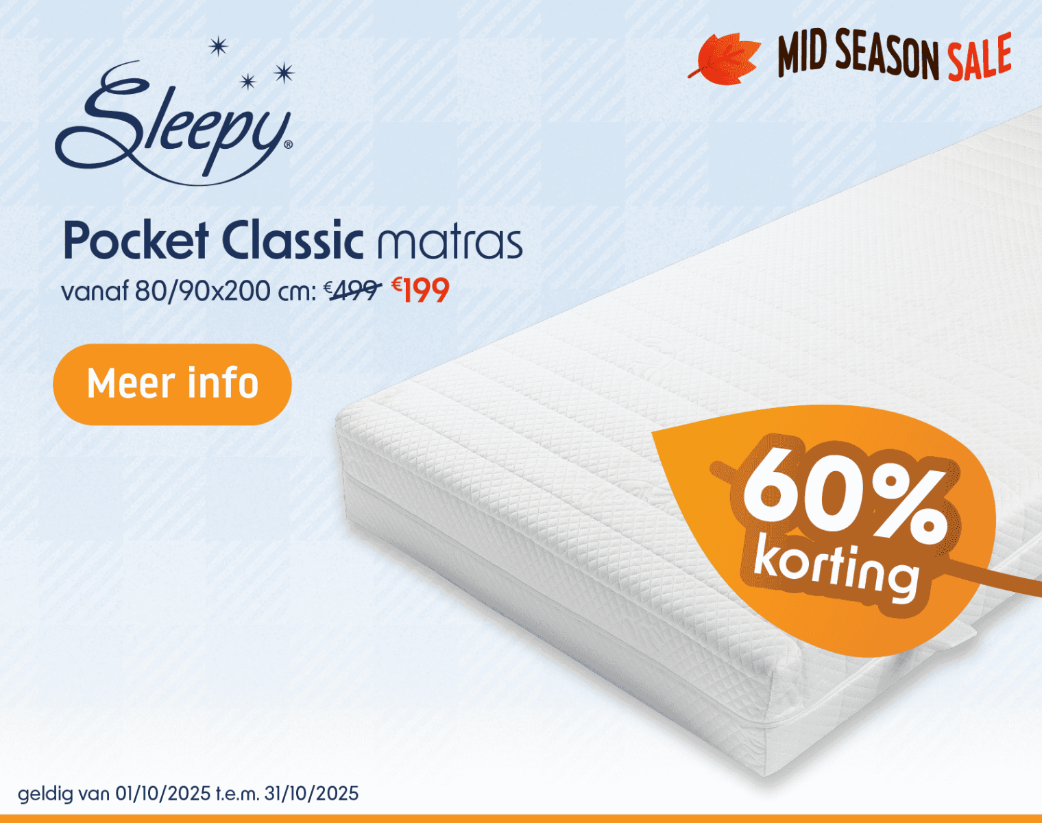 Matras Sleepy Classic Pocket